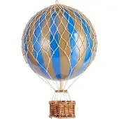 Authentic Models Resor Ljus luftballong blå/guld