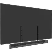 Multibrackets M - Monteringskomponent (universalmontering) - för soundbar - kraftigt stål - svart - skärmstorlek: 55-110 - monteringsgränssnitt: upp till 600 x 400 mm - nedanför skärmen