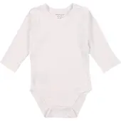 Hust and Claire Body l/ä - Buller - Bambu - Vit - - 50 - Body L/Ä
