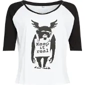 Mc Clothes Banksy´s Graffiti Ape Raglan T-shirt Med Korta ärmar