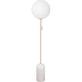 Globen Lighting Golvlampa , Vit, Vardagsrum, Metall