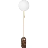 Globen Lighting Golvlampa , Torrano, Brun / rost, Vardagsrum, Glas, Design