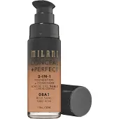Milani Cosmetic Conceal + Perfect 2-In-1 Fondation + Concealer Flytande foundation 30 ml Nr. 08A1 - Rich Sand