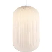 Nordlux Taklampa , Milford 20, dimbara, Vit, Vardagsrum, Glas, Skandinavisk