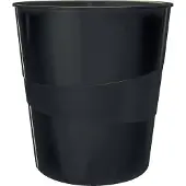 Leitz Papperskorg 15L | 5278 WOW | svart