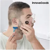 InnovaGoods Forme de rasage - - Hipster Barber - Symétrique - Supports intégrés - Pour homme transparent