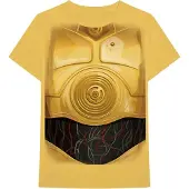 Ginza.se Star Wars: Unisex T-Shirt/C-3PO Chest (Yellow) (X-Large)