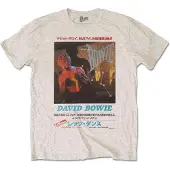 Ginza.se David Bowie: Unisex T-Shirt/Japanese Text (Sand) (X-Large)