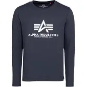 Alpha industries T-shirt marinblå / vit