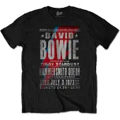 Ginza.se David Bowie: Unisex T-Shirt/Hammersmith Odeon (Black) (X-Large)