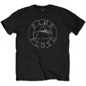 Ginza.se Pink Floyd: Unisex T-Shirt/Circle Logo (Black) (Embellished) (Small)