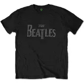 Ginza.se The Beatles: Unisex T-Shirt/Drop T Crystals (Black) (Embellished) (Small)