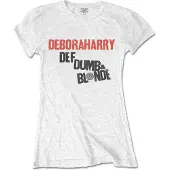 Ginza.se Debbie Harry: Ladies T-Shirt/Def, Dumb & Blonde (White) (XX-Large)