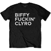Ginza.se Biffy Clyro: Unisex T-Shirt/Biffy Fucking Clyro (Black) (Medium)