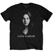 Ginza.se David Gilmour: Unisex T-Shirt/Half-tone Face (Black) (Large)