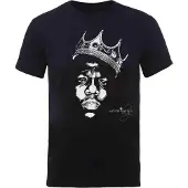Ginza.se Biggie Smalls: Unisex T-Shirt/Crown Face (Black) (Large)