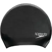 Speedo 06-1680001, Svart, Keps, Unisex, Simning, Silikon, 1 styck