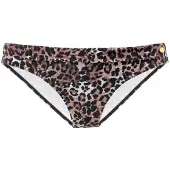 LASCANA Bikiniunderdel 'Lexa' brun / karamell / svart
