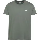 Alpha industries T-shirt khaki / vit