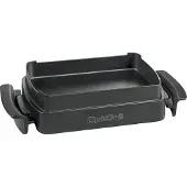 Tefal XA7258, Reservplatta, Svart, OptiGrill GC715D40 OptiGrill Elite GC750D40 OptiGrill+ GC713D40 OptiGrill GC715D40 OptiGrill..., 225 mm, 430 mm, 100 mm