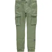 Name it Cargo Byxor - NitBamgo - Noos - Deep Lichen Green - - 7 år (122) - Byxor - Bomull
