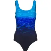 LASCANA Baddräkt blå / marinblå / aqua