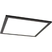 QAZQA Modern taklampa svart inkl LED 40 cm - Liv