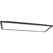 QAZQA Modern taklampa svart inkl LED 80 cm - Liv