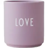 Design Letters Mugg - Favourite - Love - Lavendel - - One Size - Mugg
