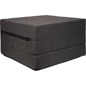 Viking Choice Vikbar madrass - Noname - 195x65x10 cm - Mörkgrå - Allergivänlig - 1 person grå