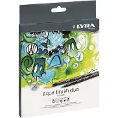 Lyra Låda Med 12 Aqua Brush Duo-pennor