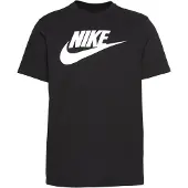 Nike T-shirt 'Icon Futura' svart / vit