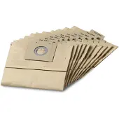 Kärcher Dammsugarpåsar, papper, 10st.