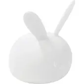 Nattou Nattlampa - Silikon - LED - Kanin - 12x14x15 cm - Vit - - One Size - Nattlampa