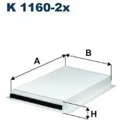 FILTRON Kupéfilter K1160-2x