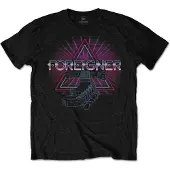 Ginza.se Foreigner: Unisex T-Shirt/Neon Guitar (Black) (X-Large)