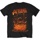 Ginza.se Asking Alexandria: Unisex Retail Pack T-Shirt/Metal Hand (Black) (XX-Large)