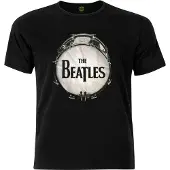Ginza.se The Beatles: Unisex T-Shirt/Drum Black Caviar (Black) (Embellished) (Small)