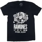 Ginza.se Ramones: Unisex T-Shirt/Belgique (Black) (Small)