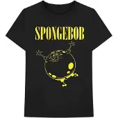 Ginza.se Sponge Bob: Unisex T-Shirt/Inflated Sponge (Black) (Small)