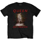 Ginza.se Queen: Unisex T-Shirt/Don't Stop Me Now (Black) (X-Large)