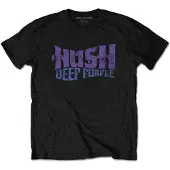 Ginza.se Deep Purple: Unisex T-Shirt/Hush (Black) (Medium)