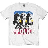Ginza.se The Police: Unisex T-Shirt/Band Photo Sunglasses (White) (Medium)
