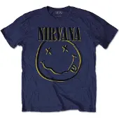 Ginza.se Nirvana: Kids T-Shirt/Inverse Happy Face (Navy Blue) (3-4 Years)