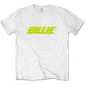 Ginza.se Billie Eilish: Unisex T-Shirt/Racer Logo (White) (Medium)