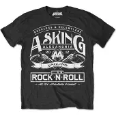 Ginza.se Asking Alexandria: Unisex T-Shirt/Rock 'n Roll (Black) (X-Large)