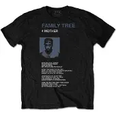 Ginza.se Tupac: Unisex T-Shirt/Family Tree (Black) (Large)