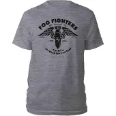 Ginza.se Foo Fighters: Unisex T-Shirt/Stencil (Grey) (XX-Large)