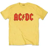 Ginza.se AC/DC: Kids T-Shirt/Logo (Yellow) (13-14 Years)