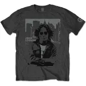 Ginza.se John Lennon: Unisex T-Shirt/Skyline (Charcoal Grey) (Medium)